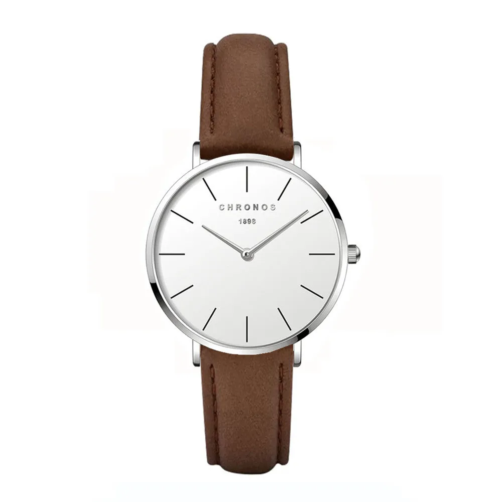 36mm Watch Women's Fashion Fashionmonger Casual Belt Quartz Women's Watch