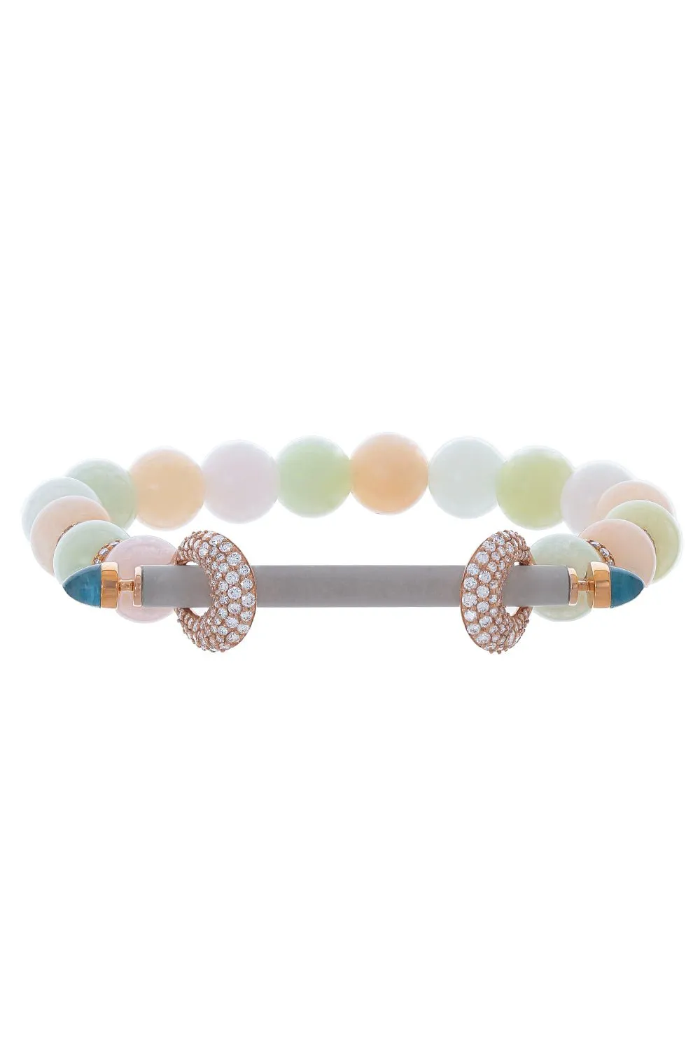 Beryl Topaz Chakra Bracelet