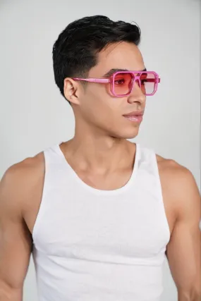 Popping Pink Tint and Frame Sunglasses