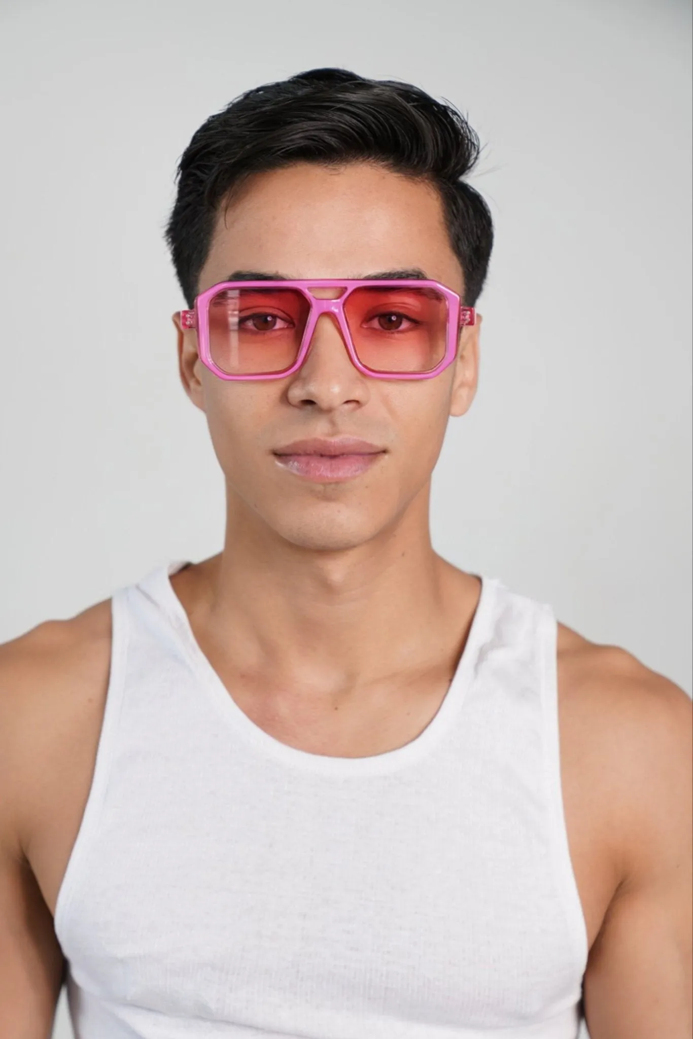 Popping Pink Tint and Frame Sunglasses