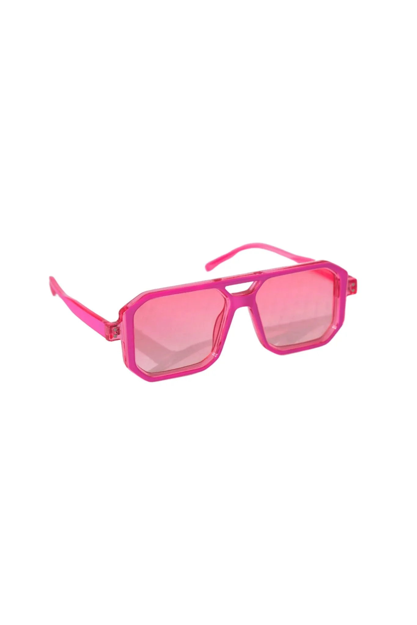 Popping Pink Tint and Frame Sunglasses